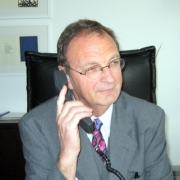 Direktor Coenen in seinem Büro